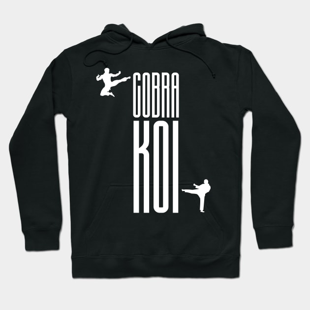 Cobra Koi — Let's Karate! Hoodie by nathalieaynie